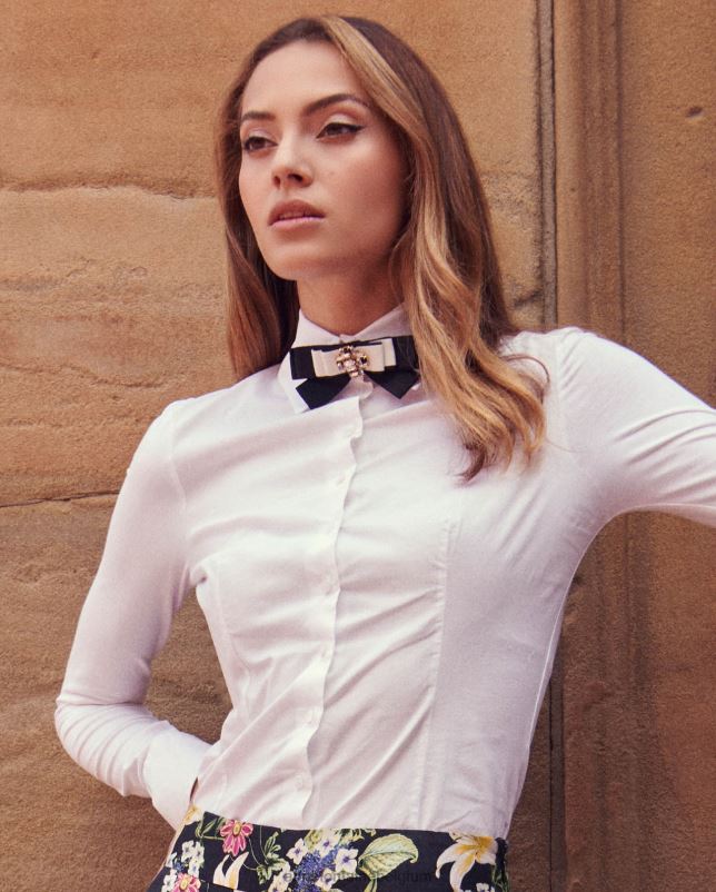 Anne Fontaine vrouwen opama broche boogvormige broche met gemonteerde stenen accessoires stijlvol 06TRT593