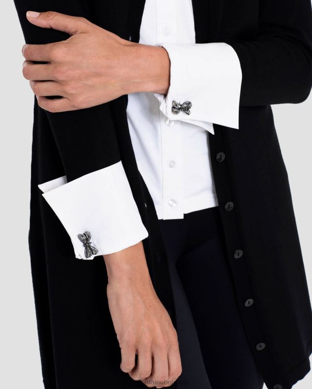 Anne Fontaine vrouwen ouzo manchetknopen strikvormige manchetknopen met een afwerking accessoires metalen 06TRT563