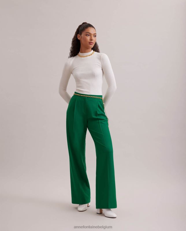 Anne Fontaine vrouwen jodelle riem verstelbare schakelkettingriem accessoires goud 06TRT675