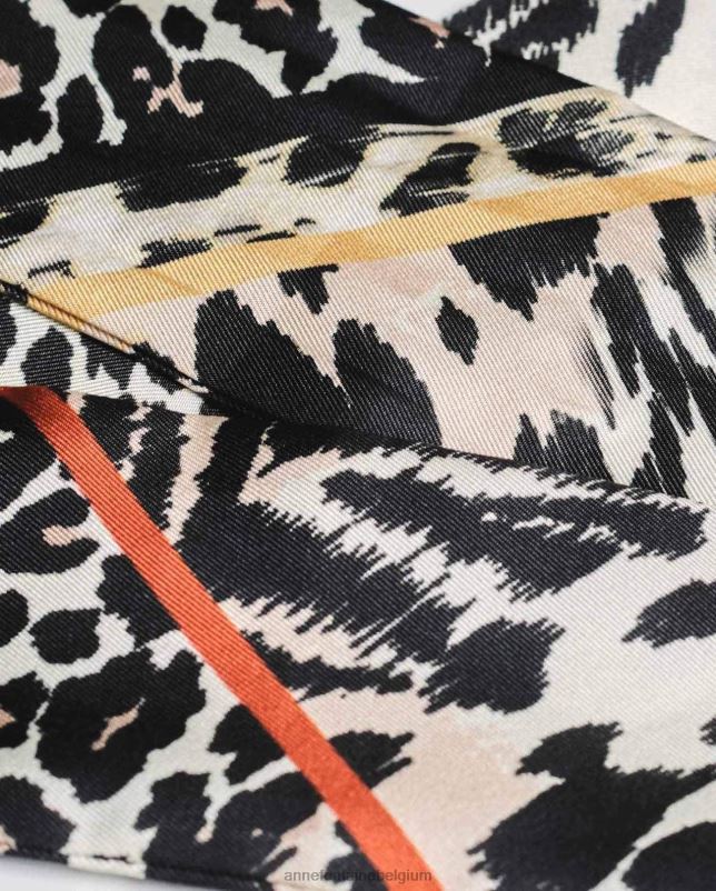 Anne Fontaine vrouwen Tatum stropdas sjaal zijden sjaal accessoires stijlvol 06TRT629