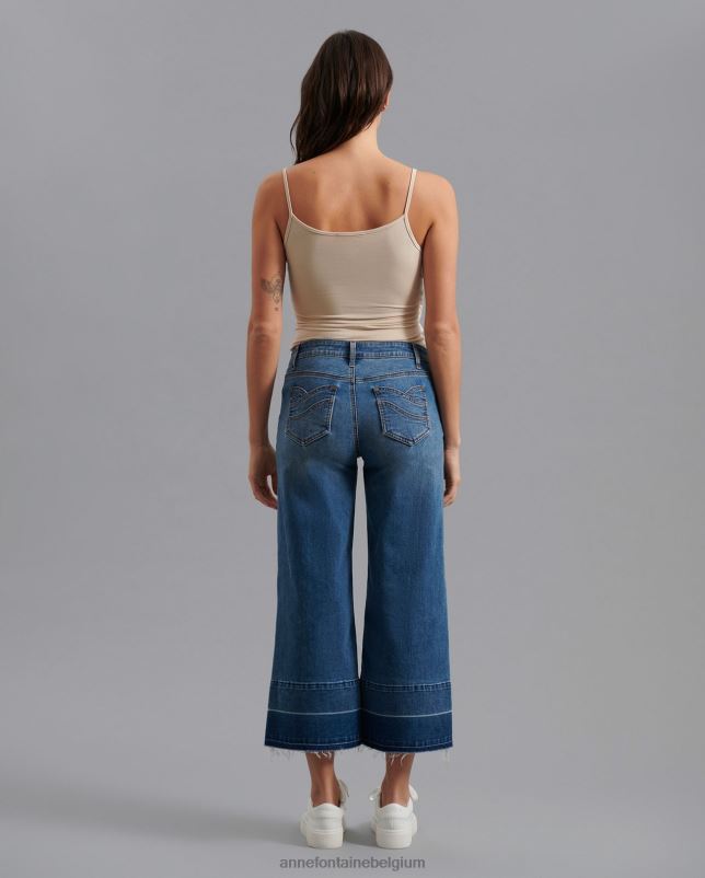 Anne Fontaine vrouwen usoa hemdje stretch hemdje met dunne bandjes kleding beige 06TRT309