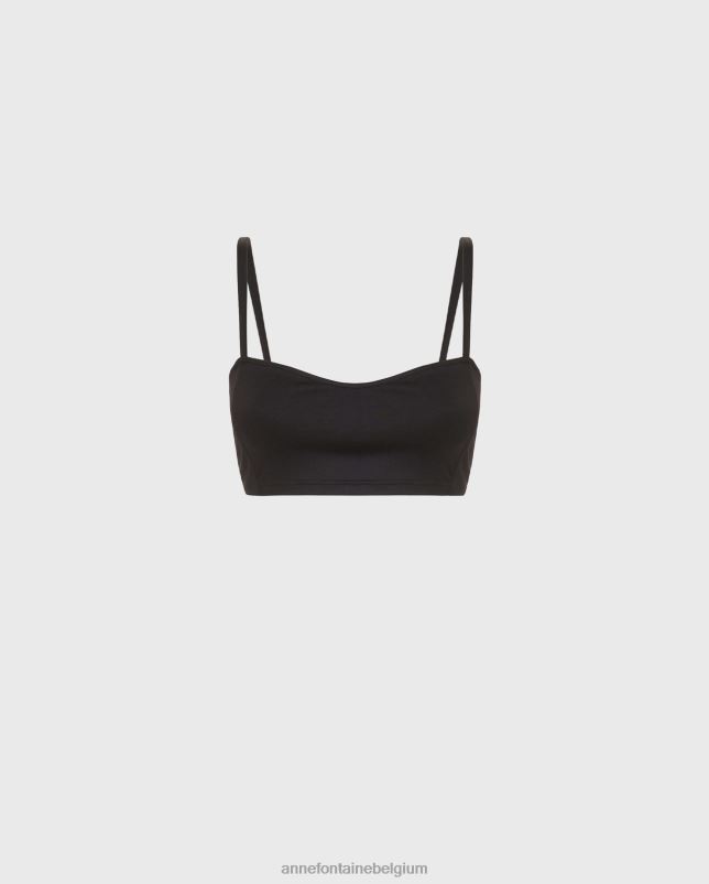 Anne Fontaine vrouwen delta bralette tactel bralette kleding zwart 06TRT272