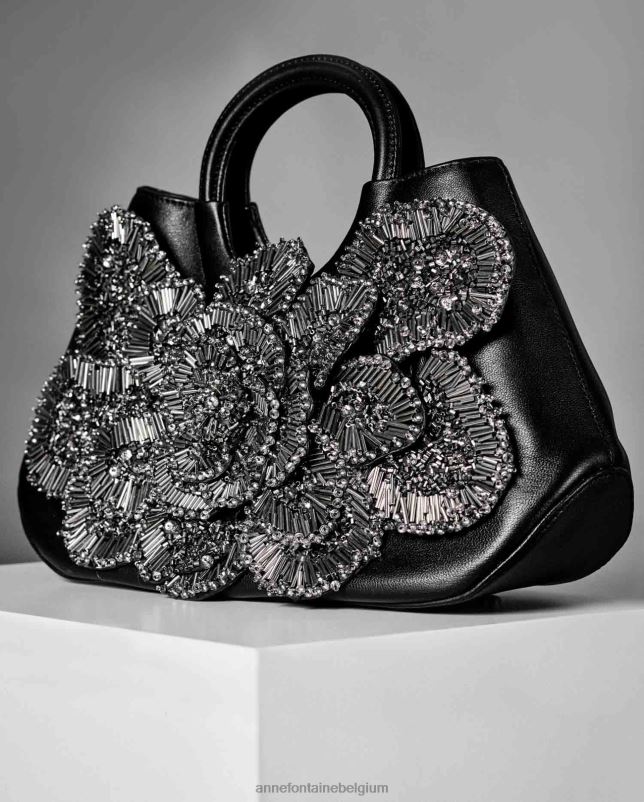 Anne Fontaine vrouwen Scarlett Star meteoriet handtas kenmerkende handtas Tassen bloemen 06TRT698