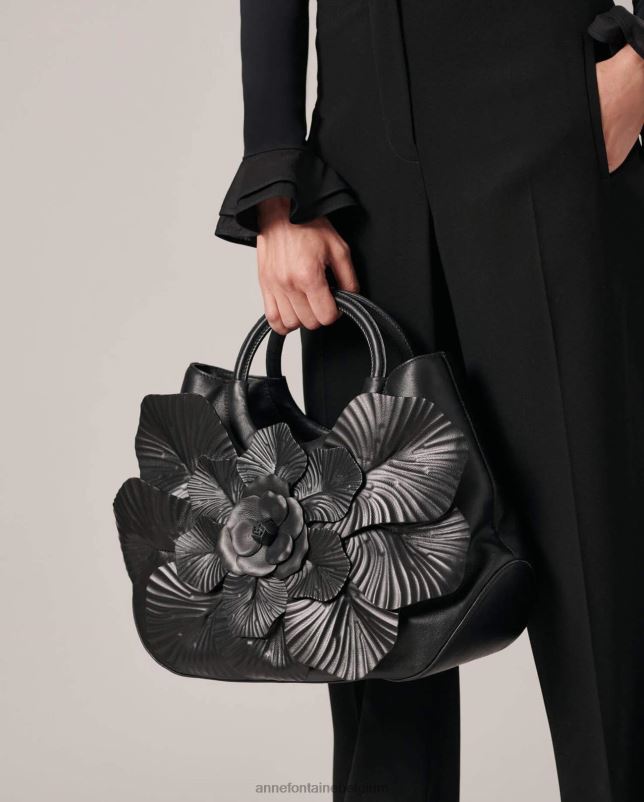 Anne Fontaine vrouwen scarlett icon handtas kenmerkende handtas met handgrepen aan de bovenkant Tassen bloemen 06TRT695